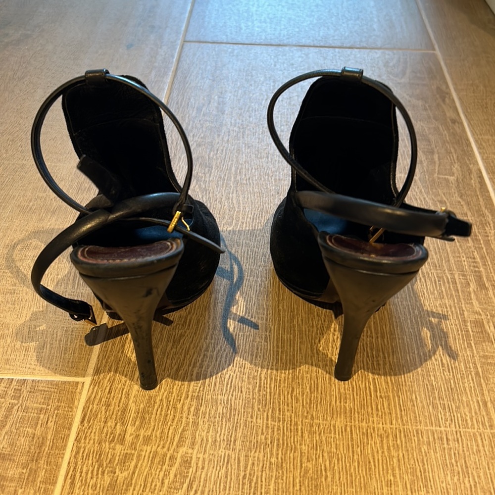 Gucci suede heels used size 39 1/2 - Picture 4 of 7